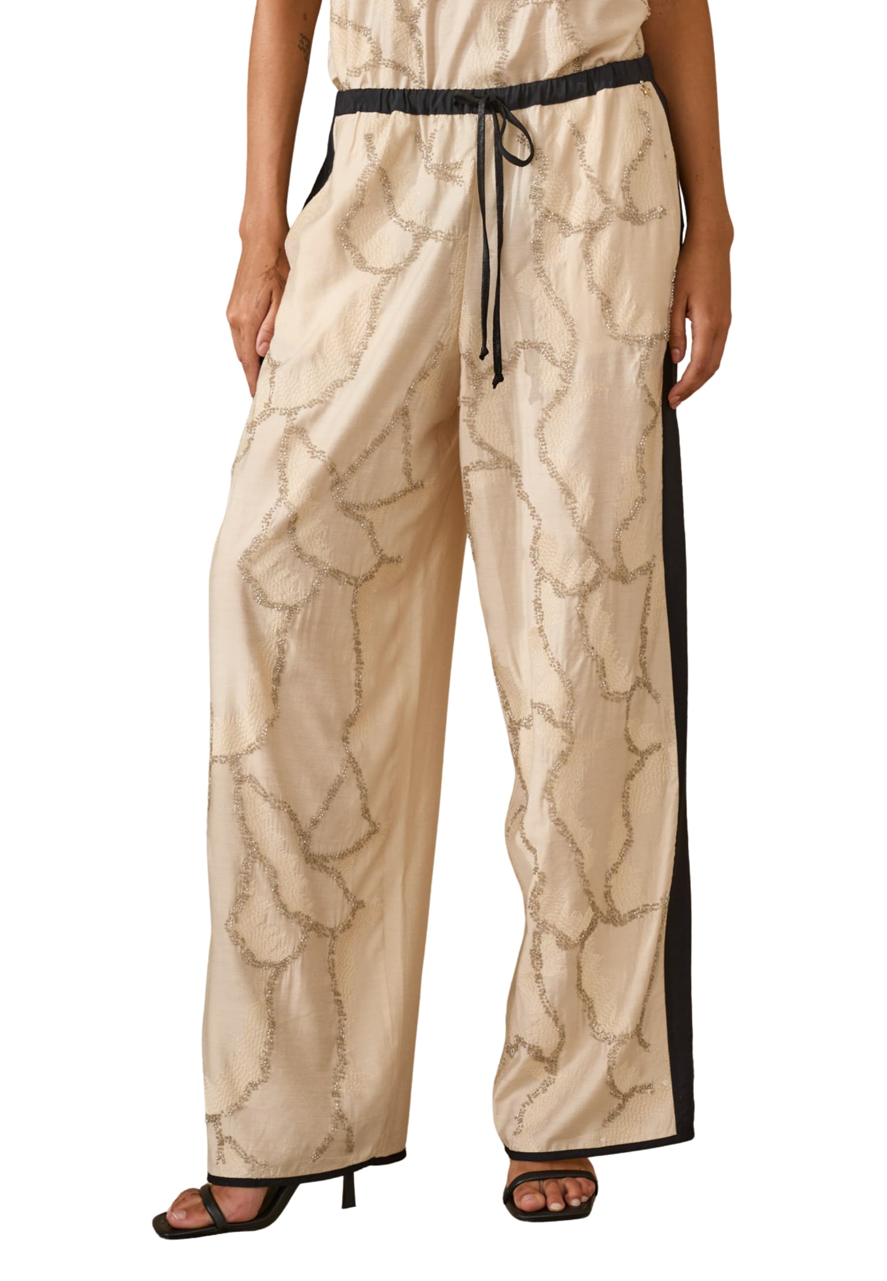 SOUVENIR pantalone Donna  ricamato - 4