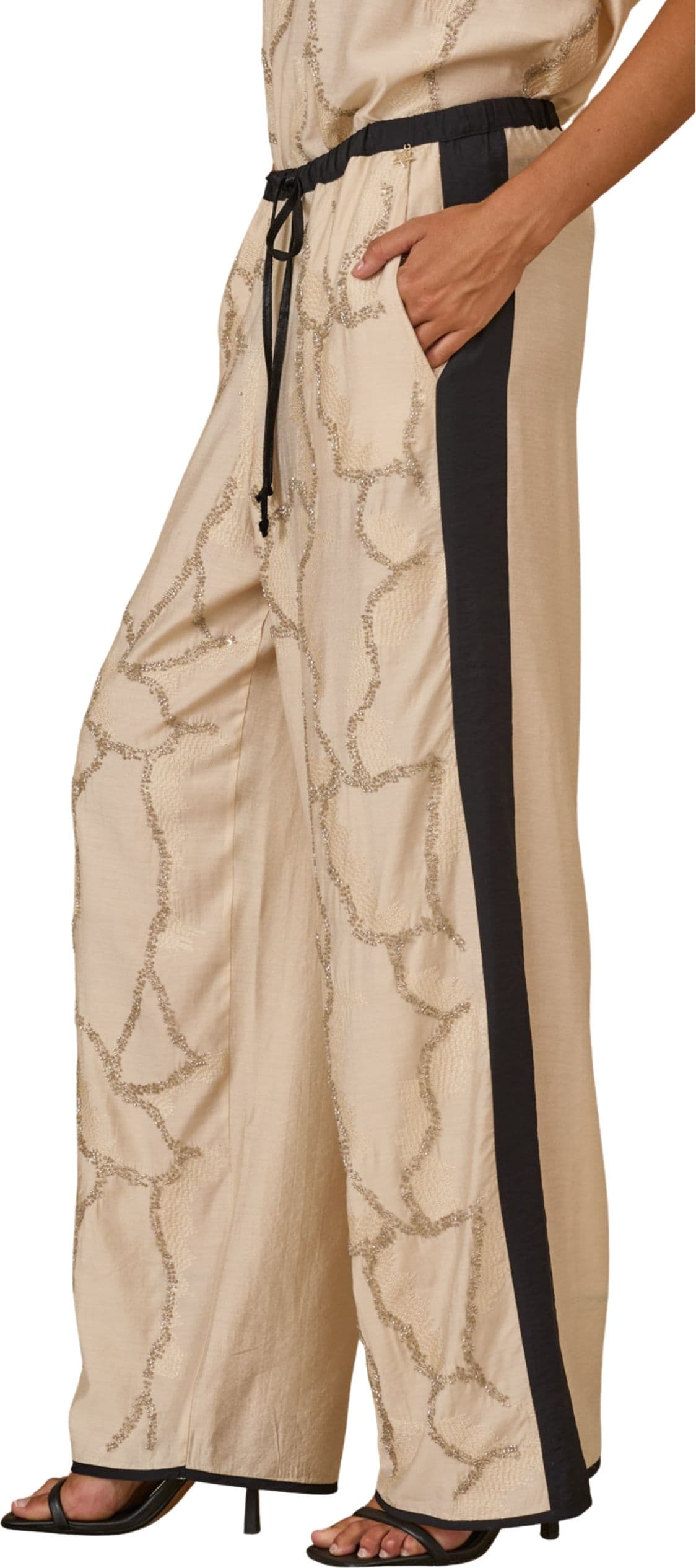 SOUVENIR pantalone Donna  ricamato - 2