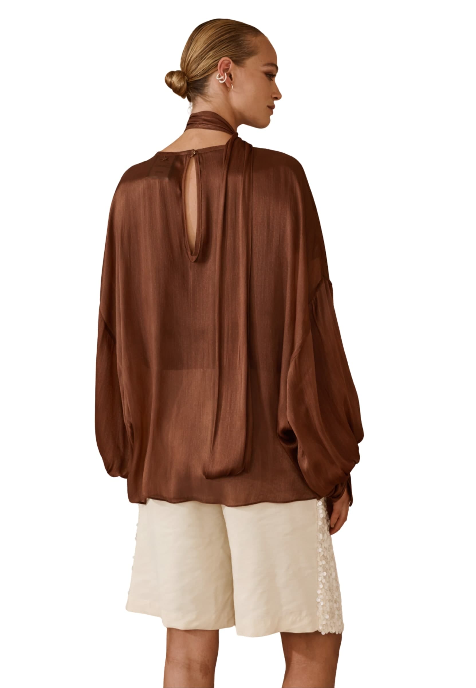 SOUVENIR blusa Donna  trasparente - 3