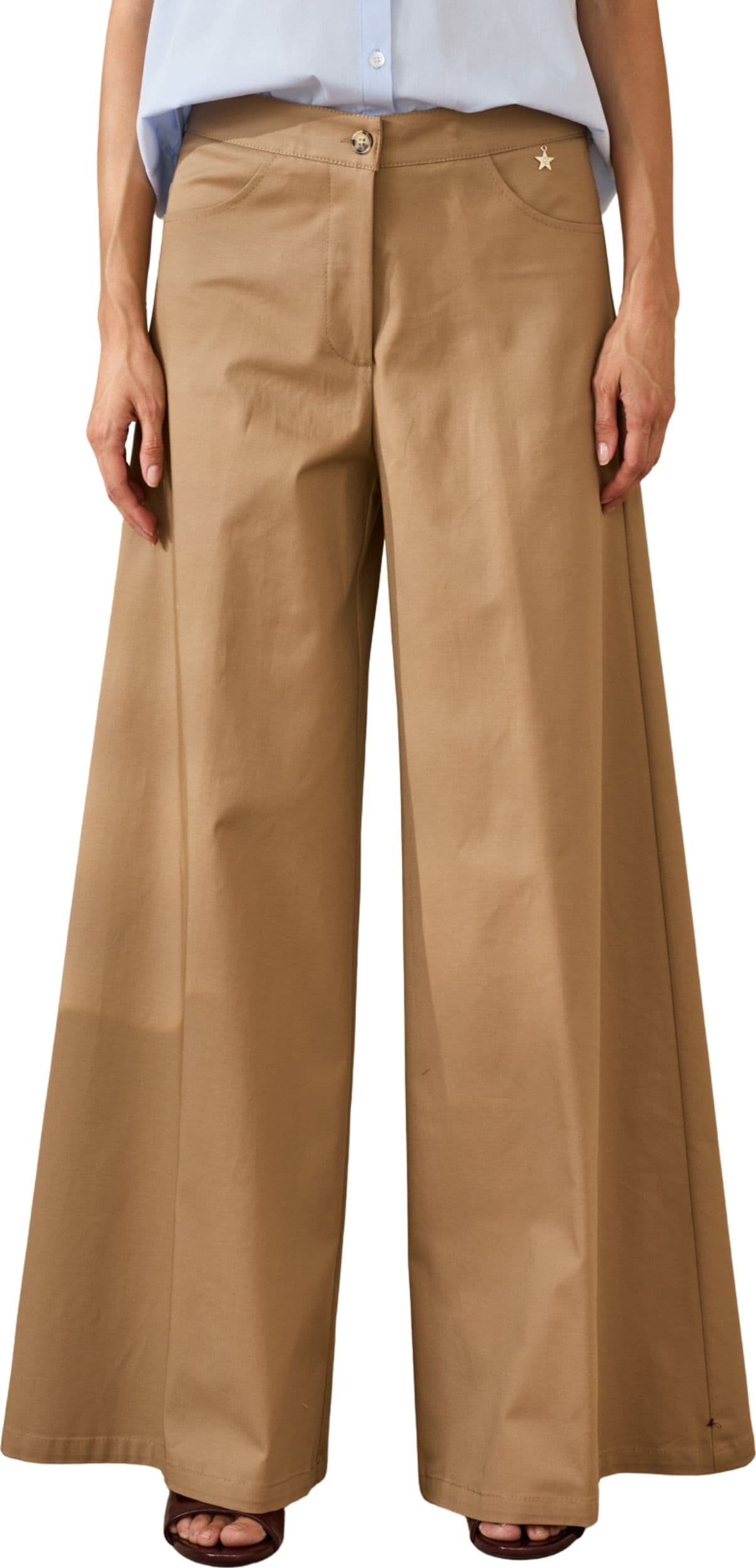 SOUVENIR PANTALONE Donna  GAMBA LARGA - 4