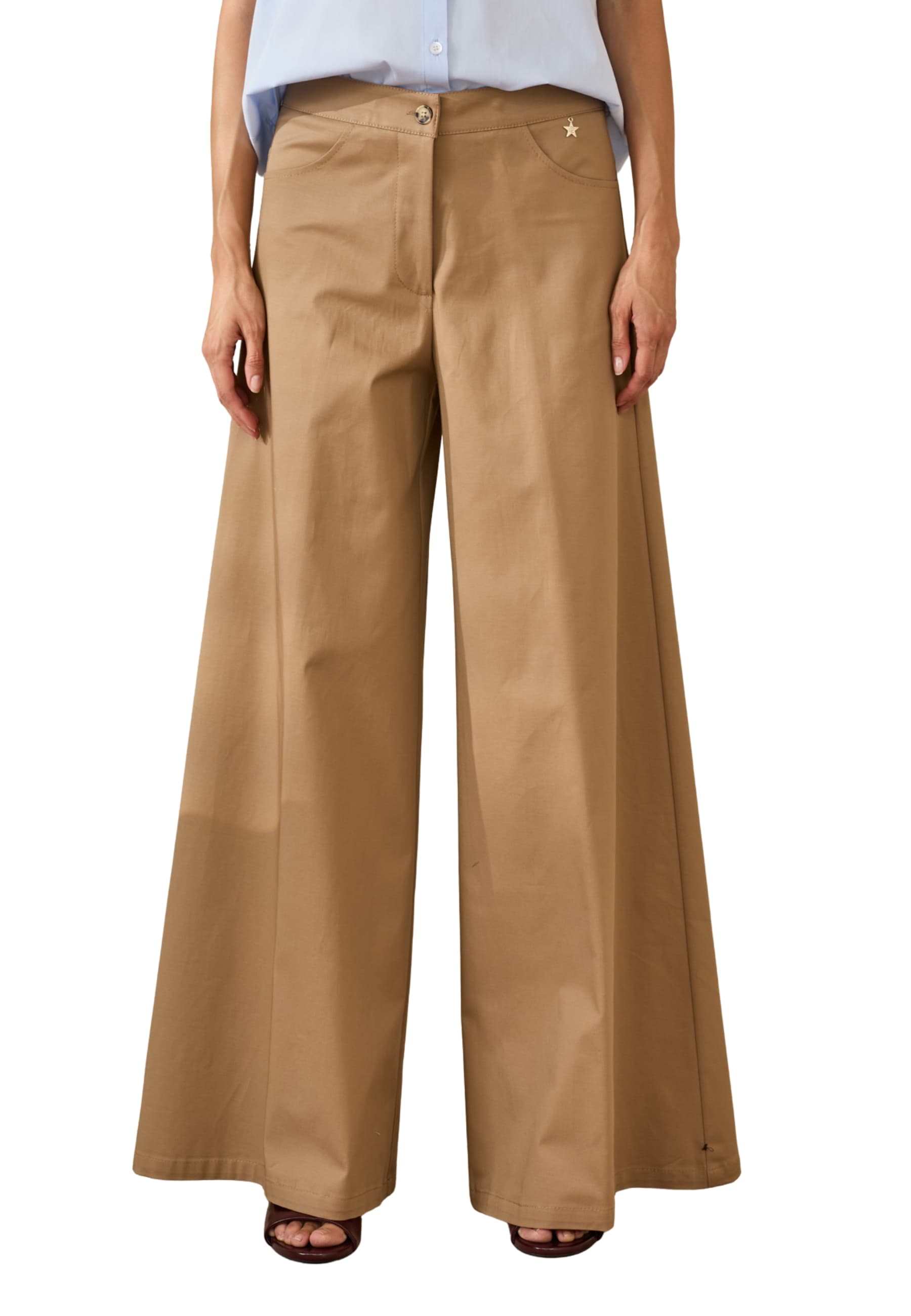 SOUVENIR PANTALONE Donna  GAMBA LARGA - 4