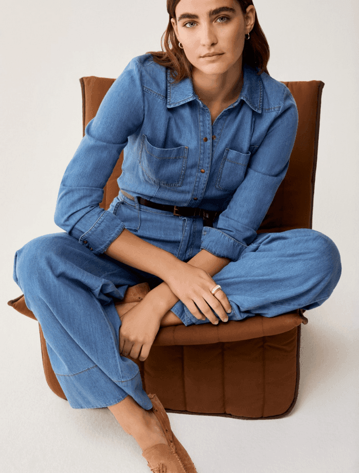 PENNYBLACK jeans ampi donna blu - 5