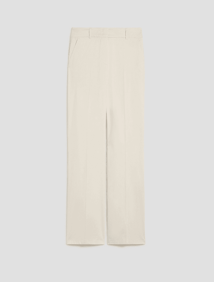 PENNYBLACK pantalone flare in raso donna avorio - 6