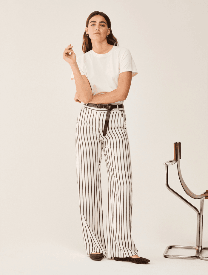 PENNYBLACK pantalone ampio donna avorio - 2