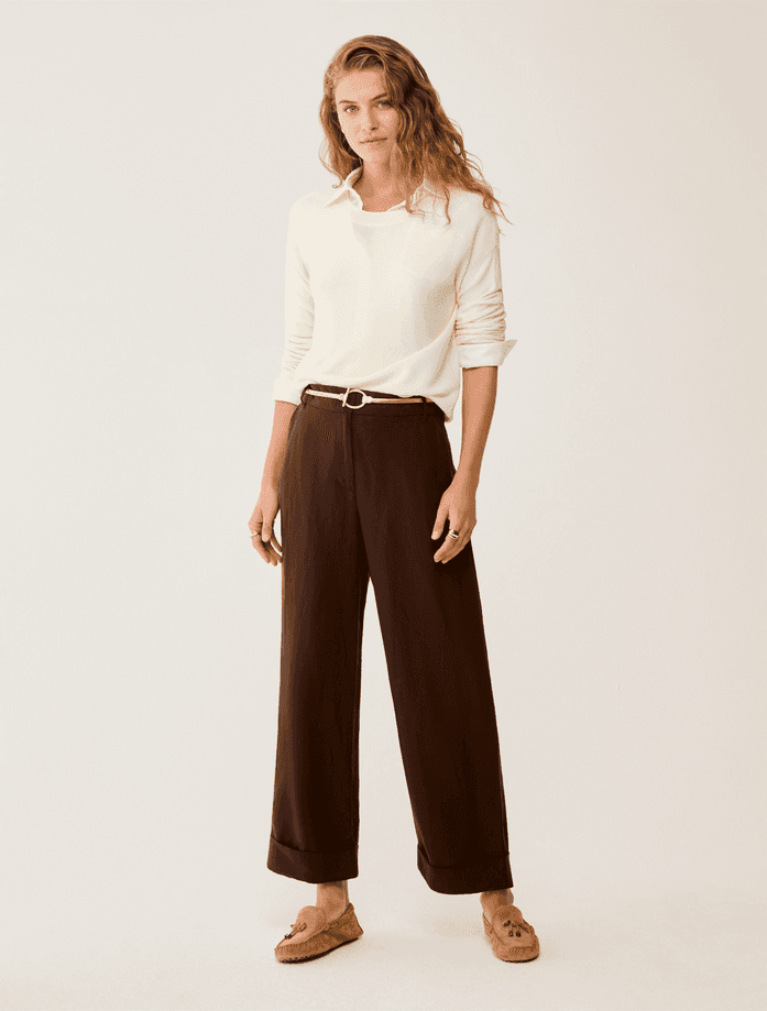 PENNYBLACK pantalone donna cioccolato - 2