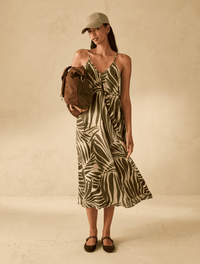 PENNYBLACK abito in lino donna corda - 5