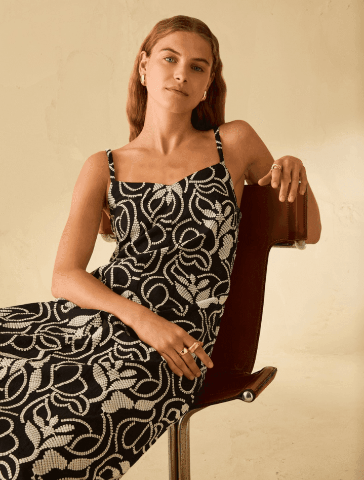 PENNYBLACK abito in mussola donna nero - 3