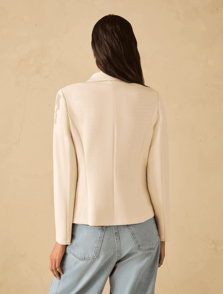 PENNYBLACK giacca slim fit donna vaniglia - 5