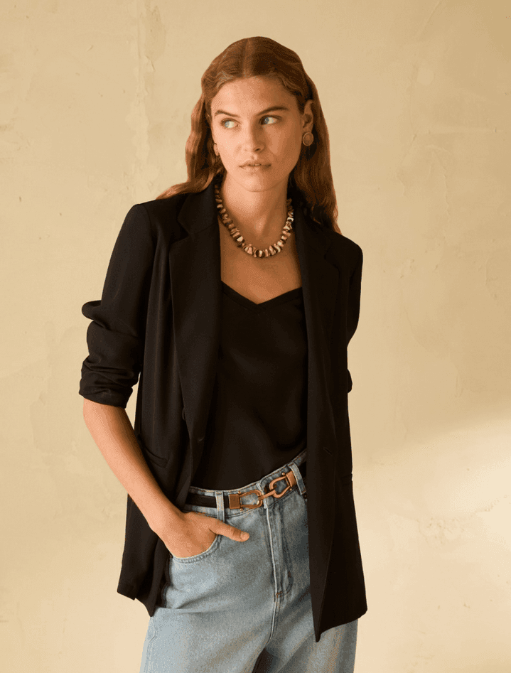 PENNYBLACK giacca in sable donna nero - 3