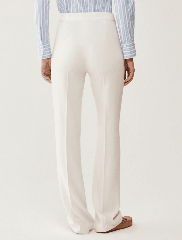 PENNYBLACK pantalone in cady donna avorio - 5