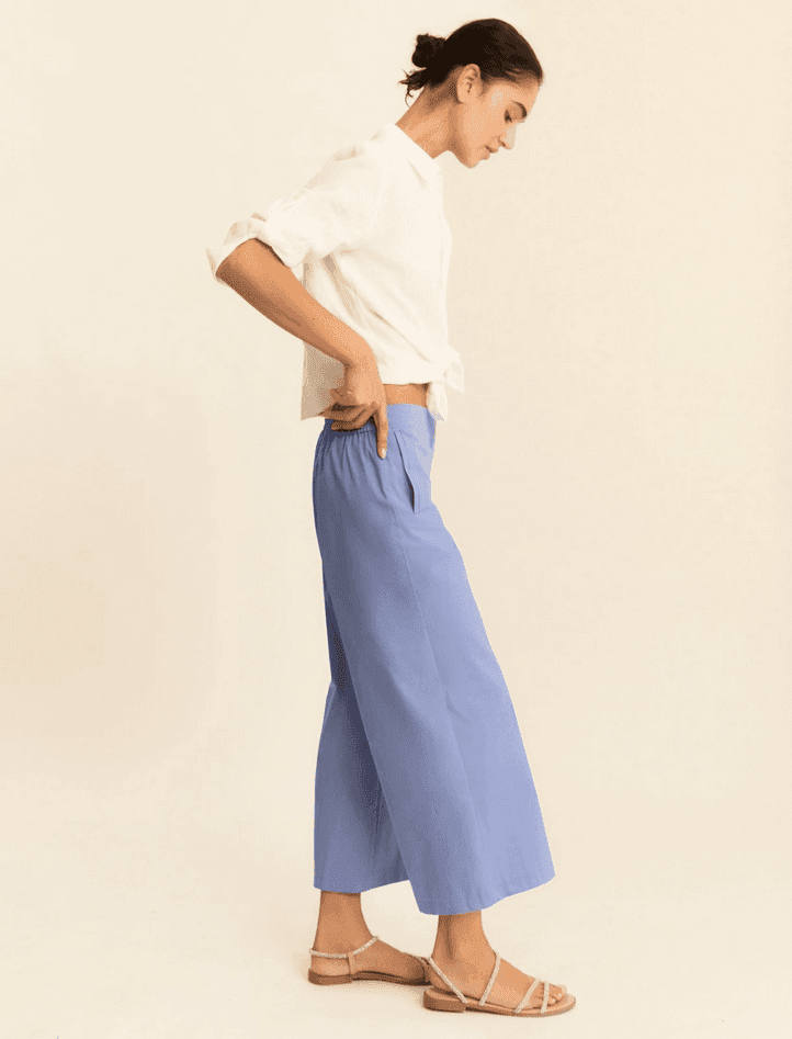 MARELLA pantalone in gabardina donna pervinca - 3