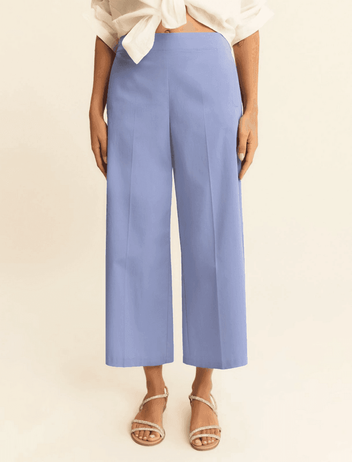 MARELLA pantalone in gabardina donna pervinca - 4