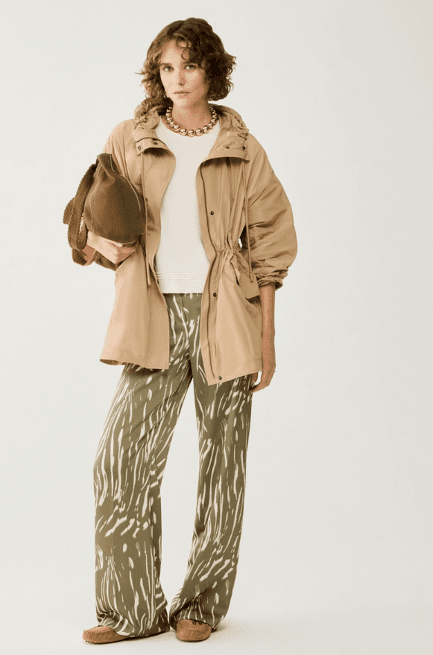 PENNYBLACK pantalone in doppio raso donna verde - 4
