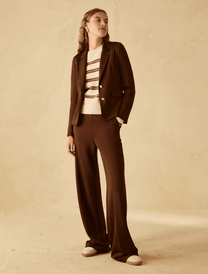PENNYBLACK pantalone ampio donna caffe - 3