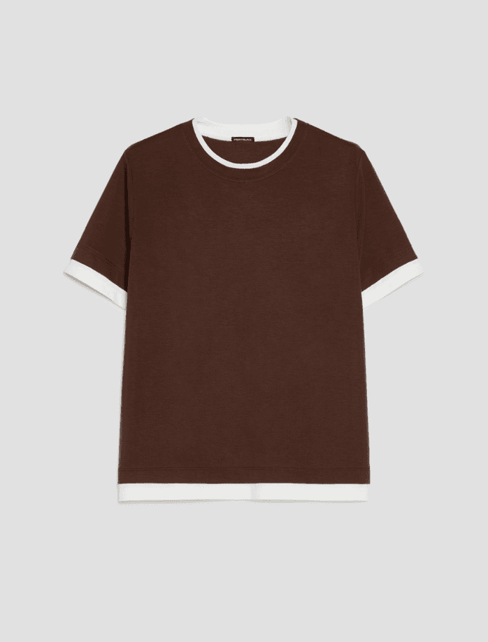 PENNYBLACK t-shirt boxy fit donna cioccolato - 6