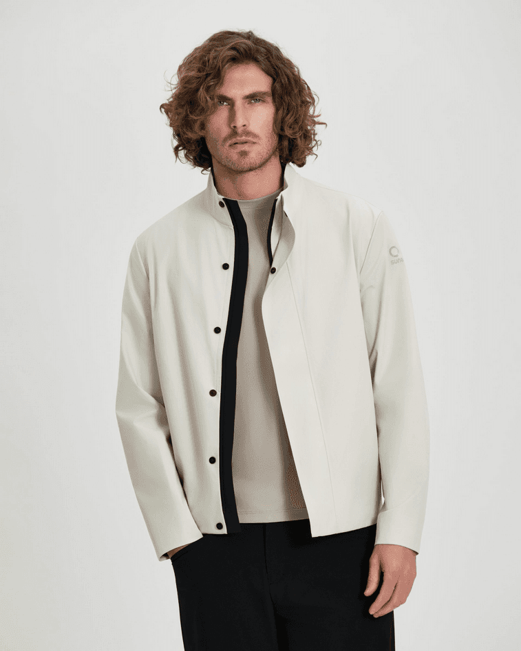SUNS giubbotto uomo beige - 3