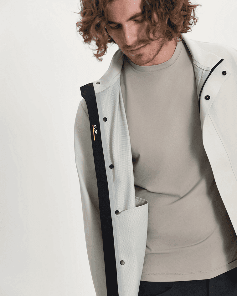 SUNS giubbotto uomo beige - 5