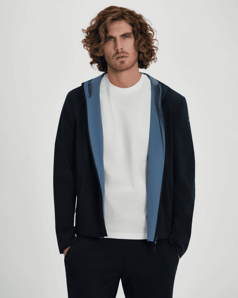 SUNS giubbino reversibile uomo dark blue-avion - 5