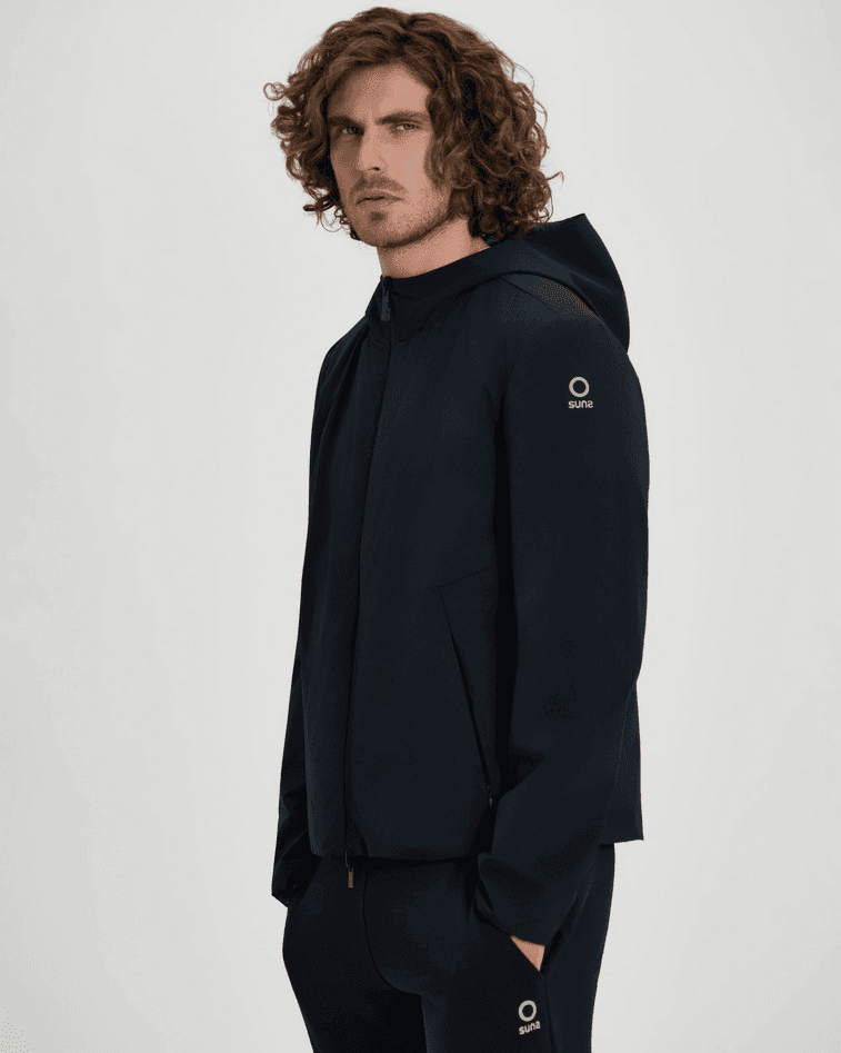 SUNS giubbino reversibile uomo dark blue-avion - 7