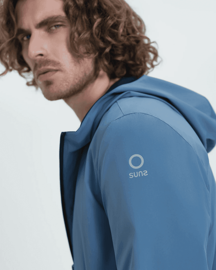 SUNS giubbino reversibile uomo dark blue-avion - 8