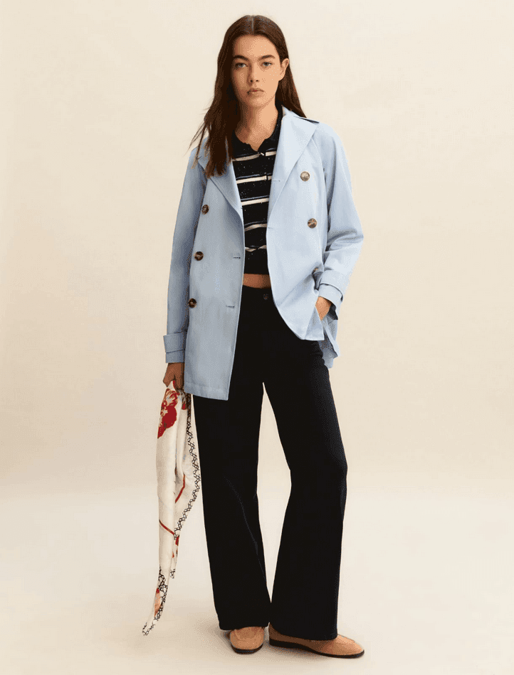 MARELLA pantalone dritto donna blu - 2