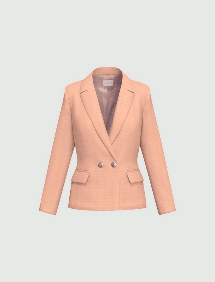 MARELLA giacca doppiopetto donna malva - 6