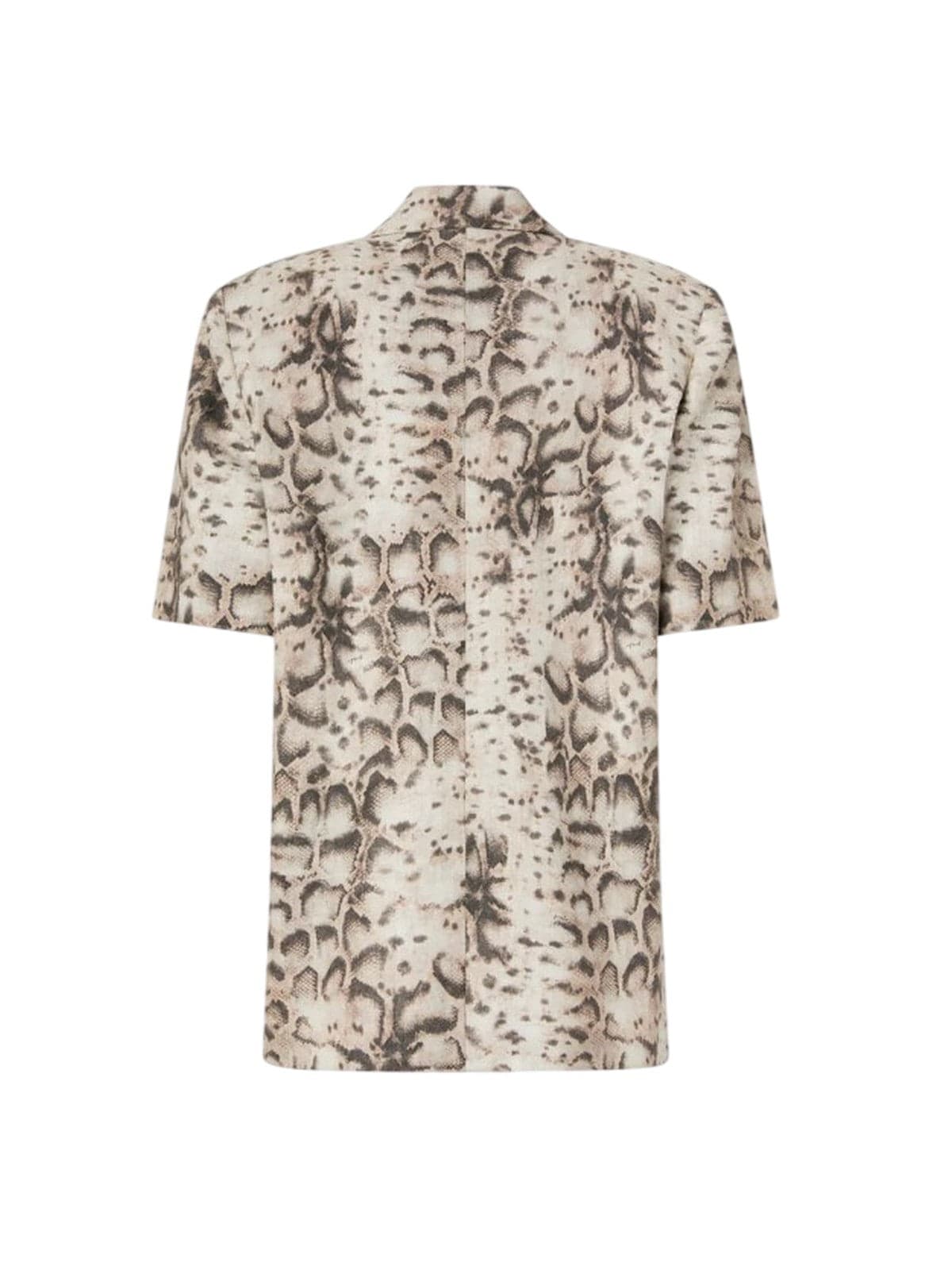 Pinko giacche donna pinko - brindisi giacca tela di lino - beige - 2