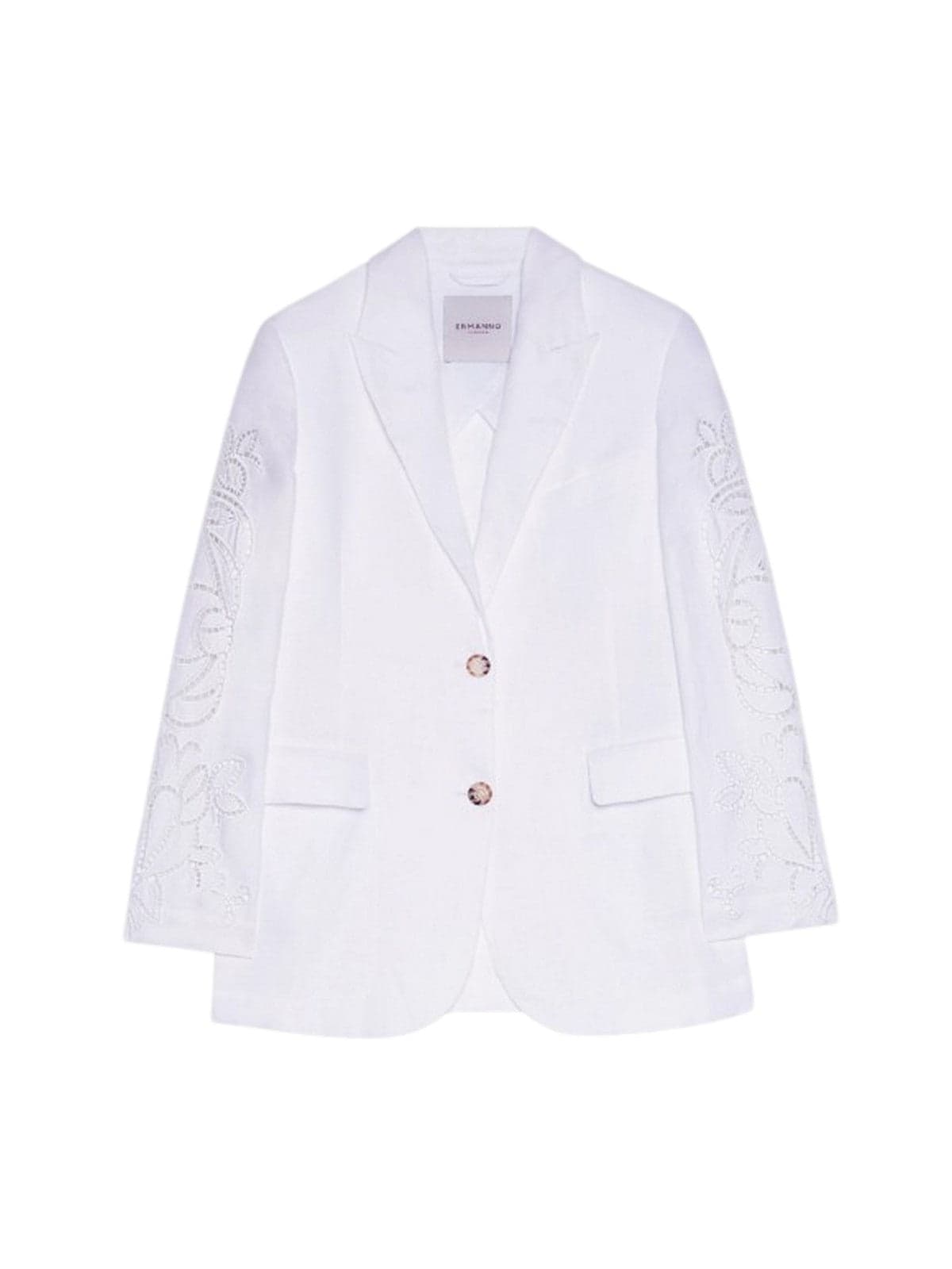 ERMANNO SCERVINO giacche donna ermanno scervino - blazer - bianco - 5