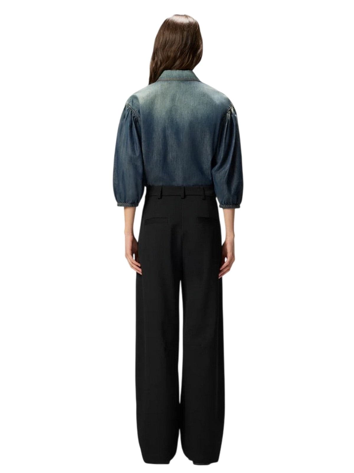 Pinko camicie donna pinko - danae camicia light denim - denim - 4