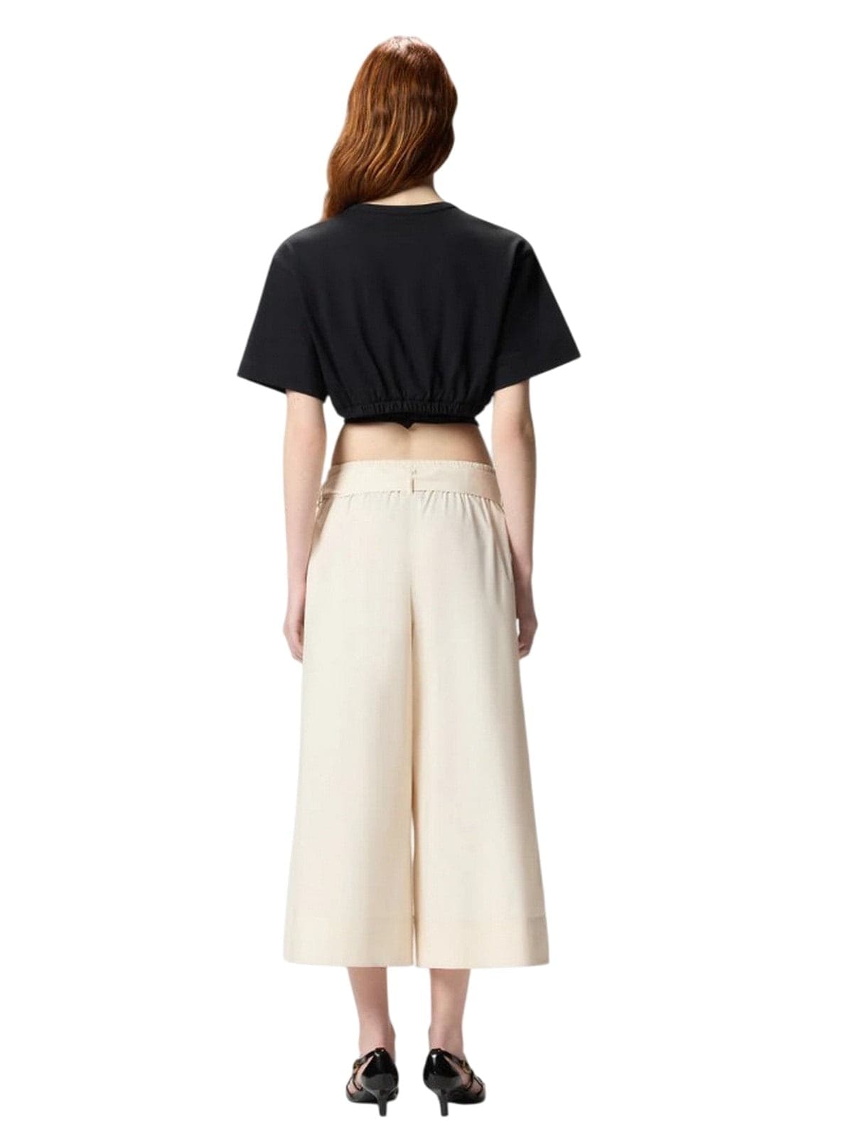 Pinko maglie donna pinko - ariano maglia jersone - nero - 4
