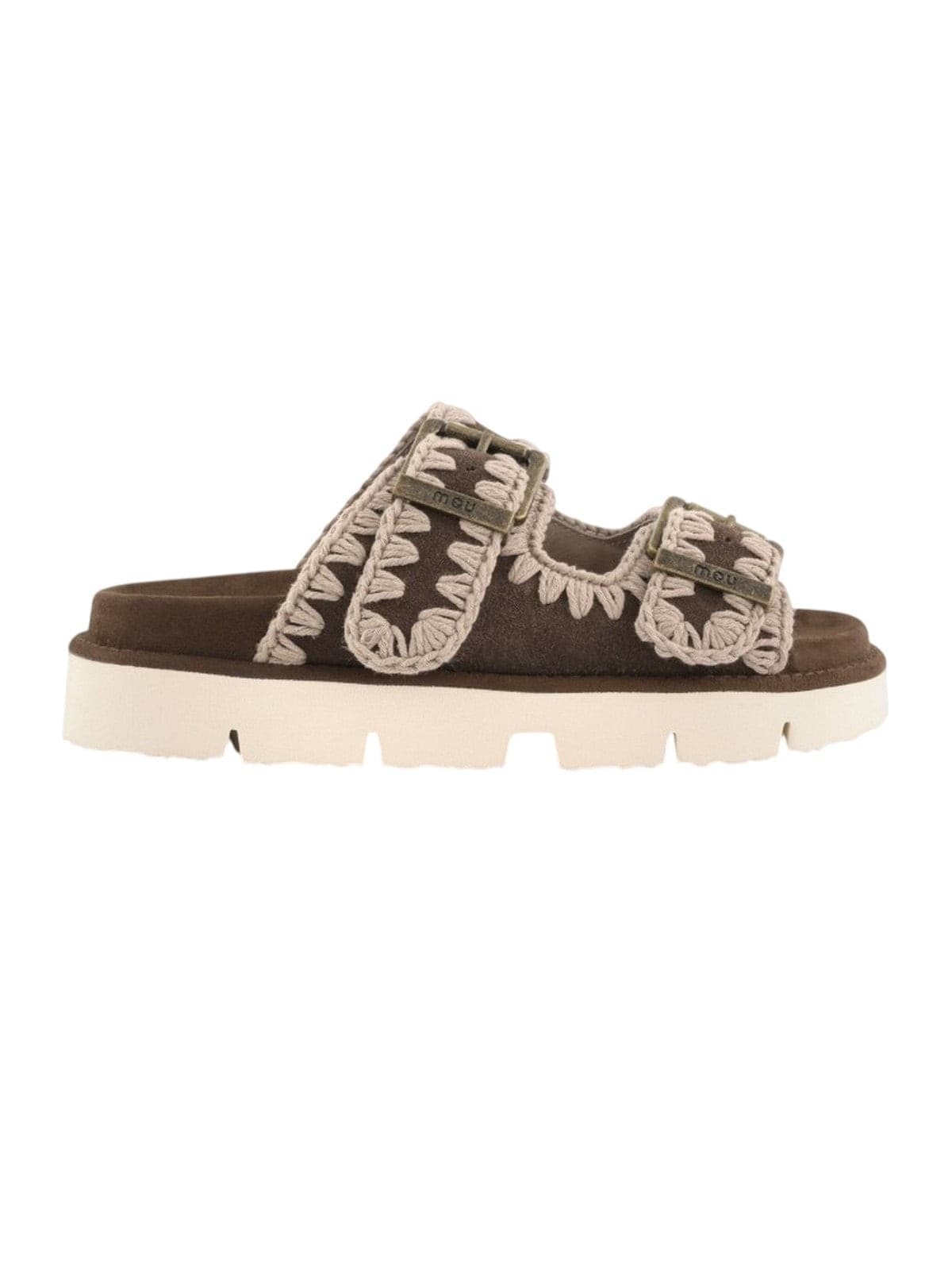 MOU sandali donna mou - bio sandal two bruckles - marrone