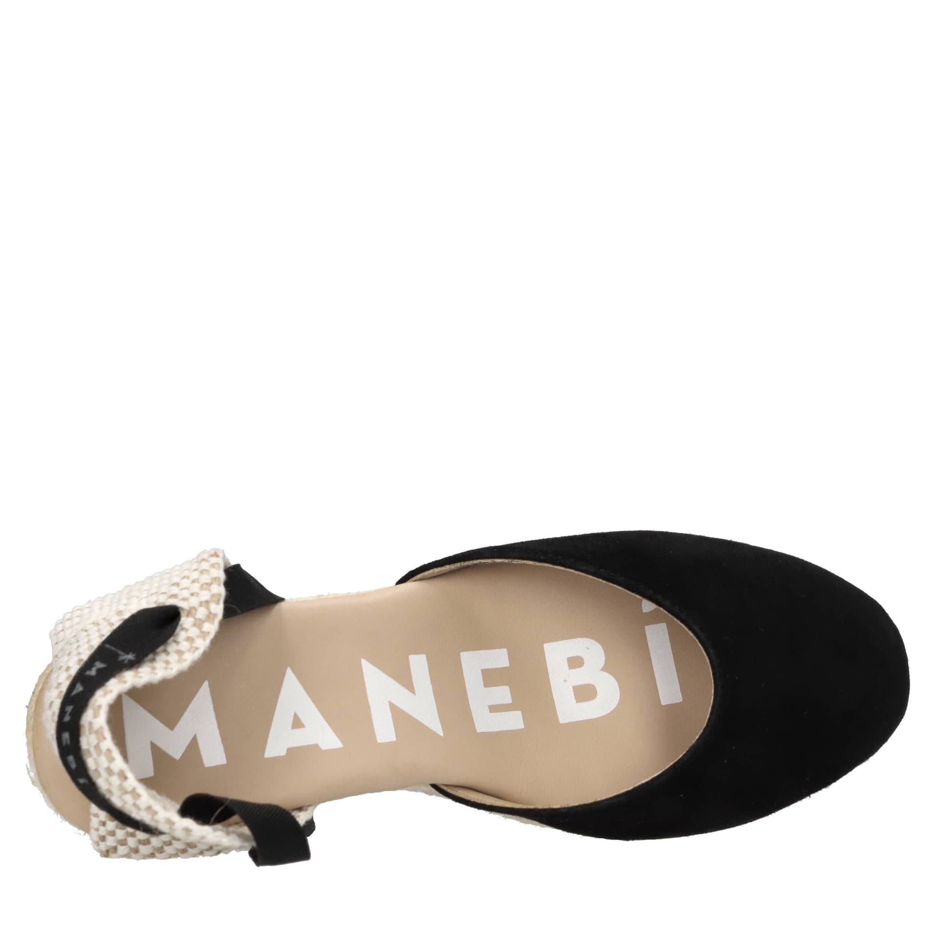 MANEBI'  Scarpe con Tacco Nero - 5