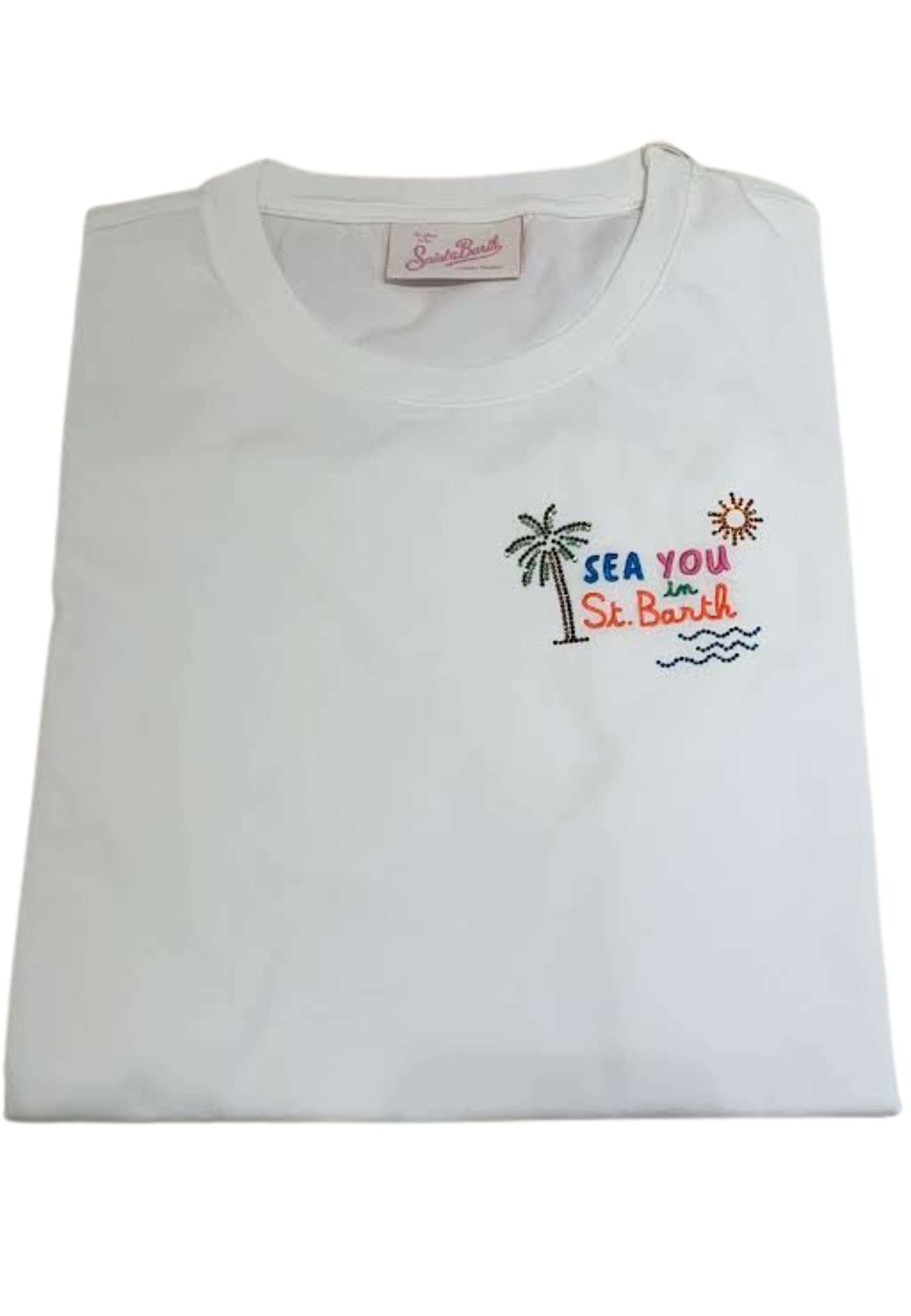 SAINT BARTH T-SHIRT Donna  SCRITTA. - 2