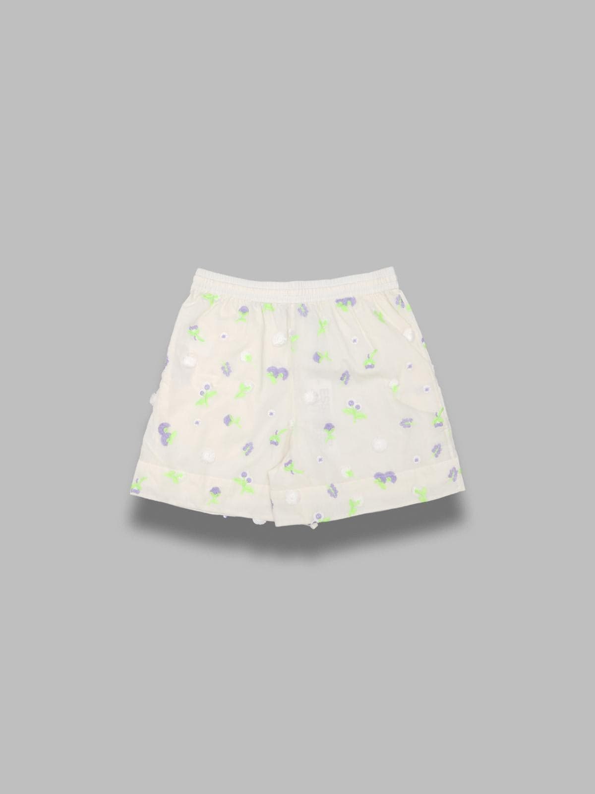 ESSENTIEL ANTWERP jelena embroidered mini shorts - 2