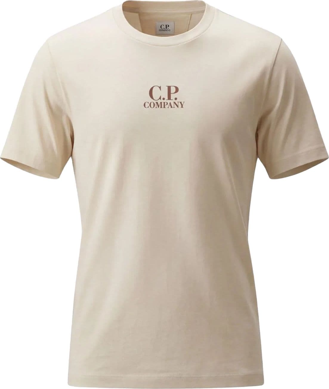 C.P. Company  - T-Shirt C.P Beige da Uomo - 7