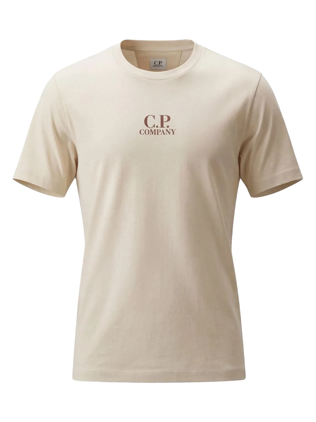 C.P. Company  - T-Shirt C.P Beige da Uomo - 7