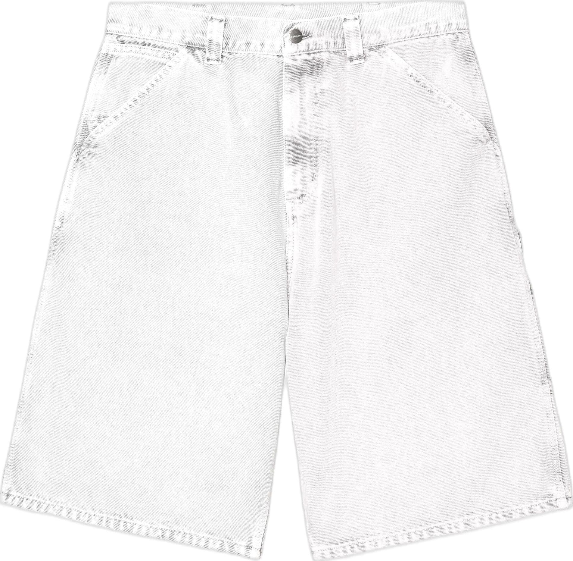 CARHARTT WIP bermuda carhartt wip og single knee short - black chalk wash - 2