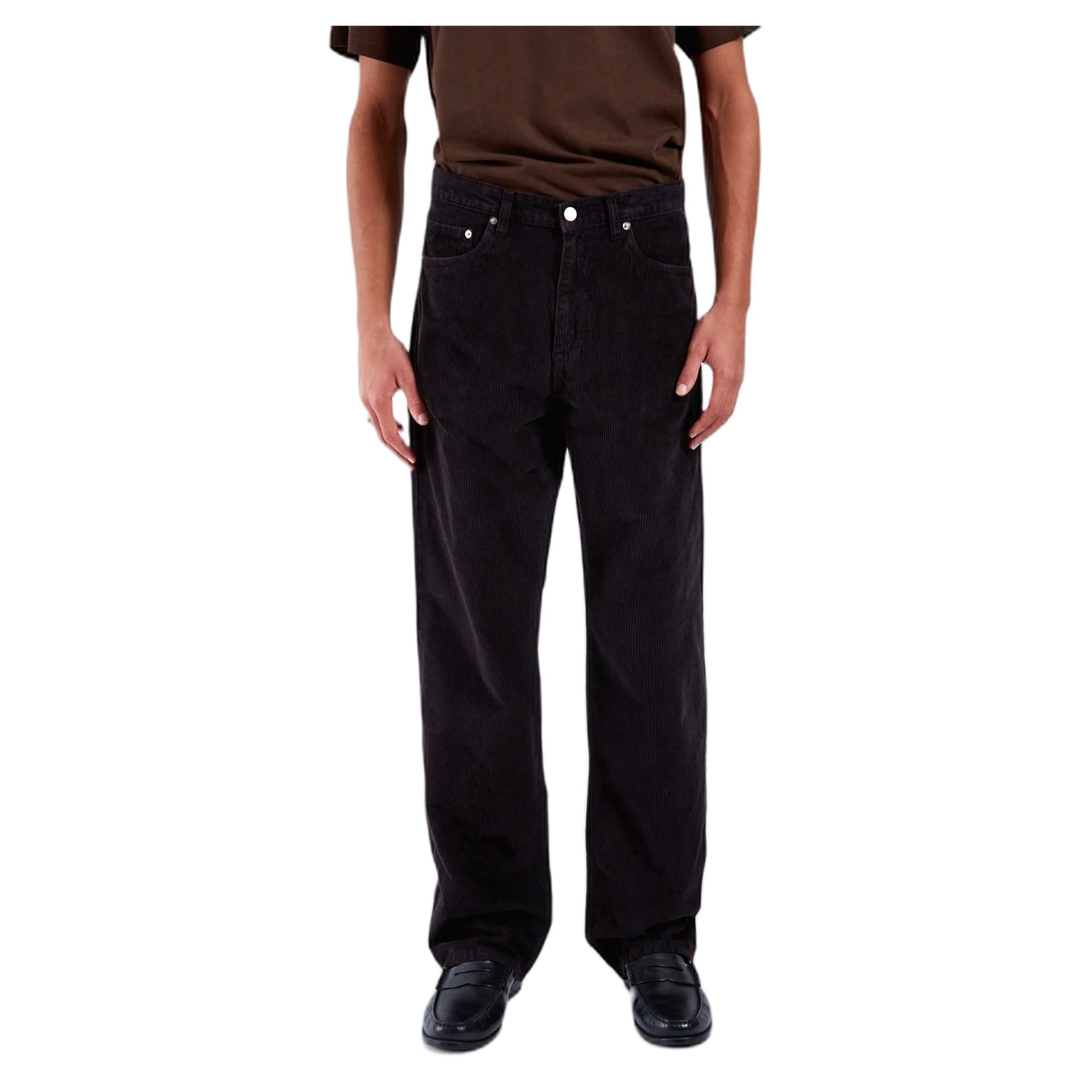 DRDENIM pantaloni dr denim omar - black cord - 7