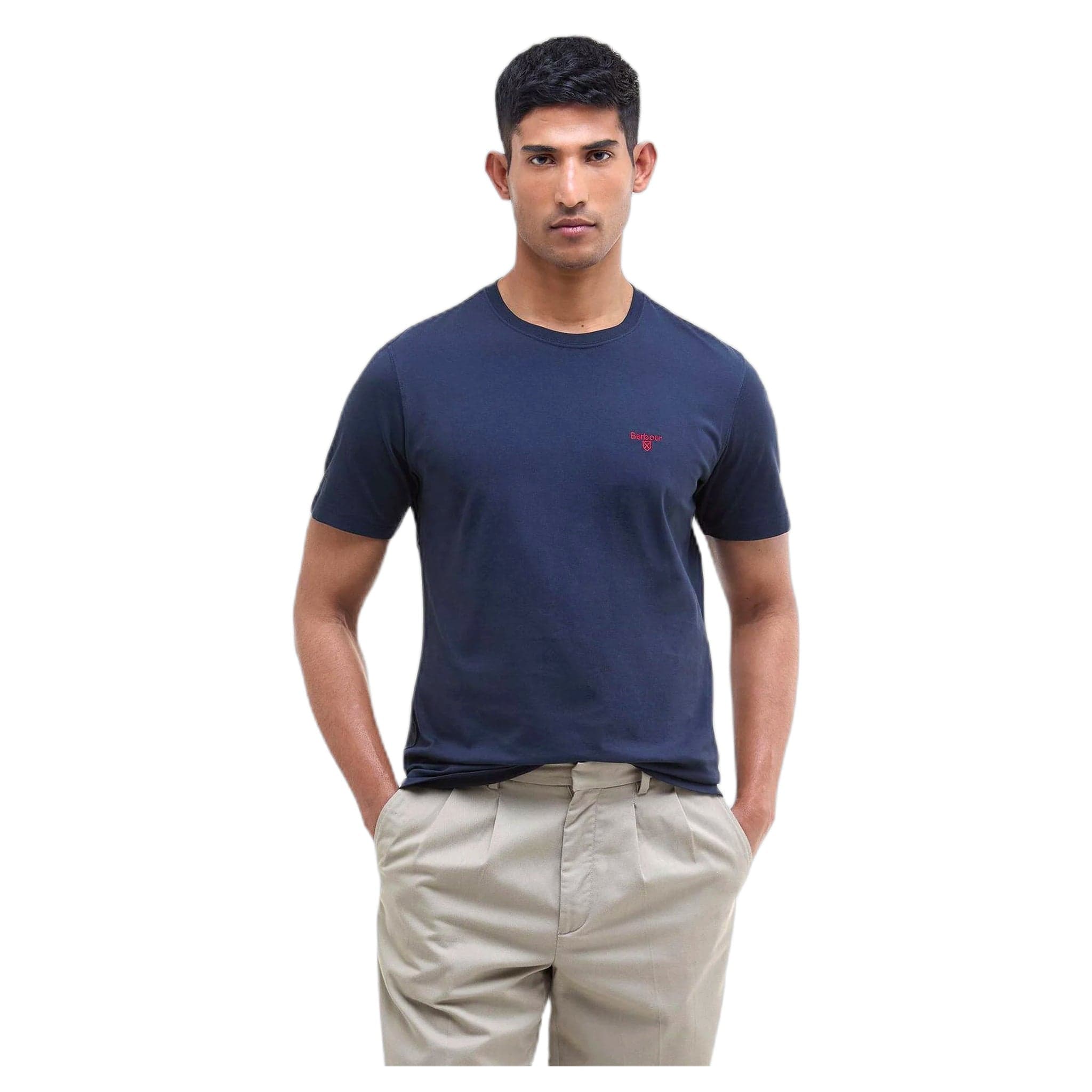 BARBOUR t-shirt barbour essential sports tee - navy - 2