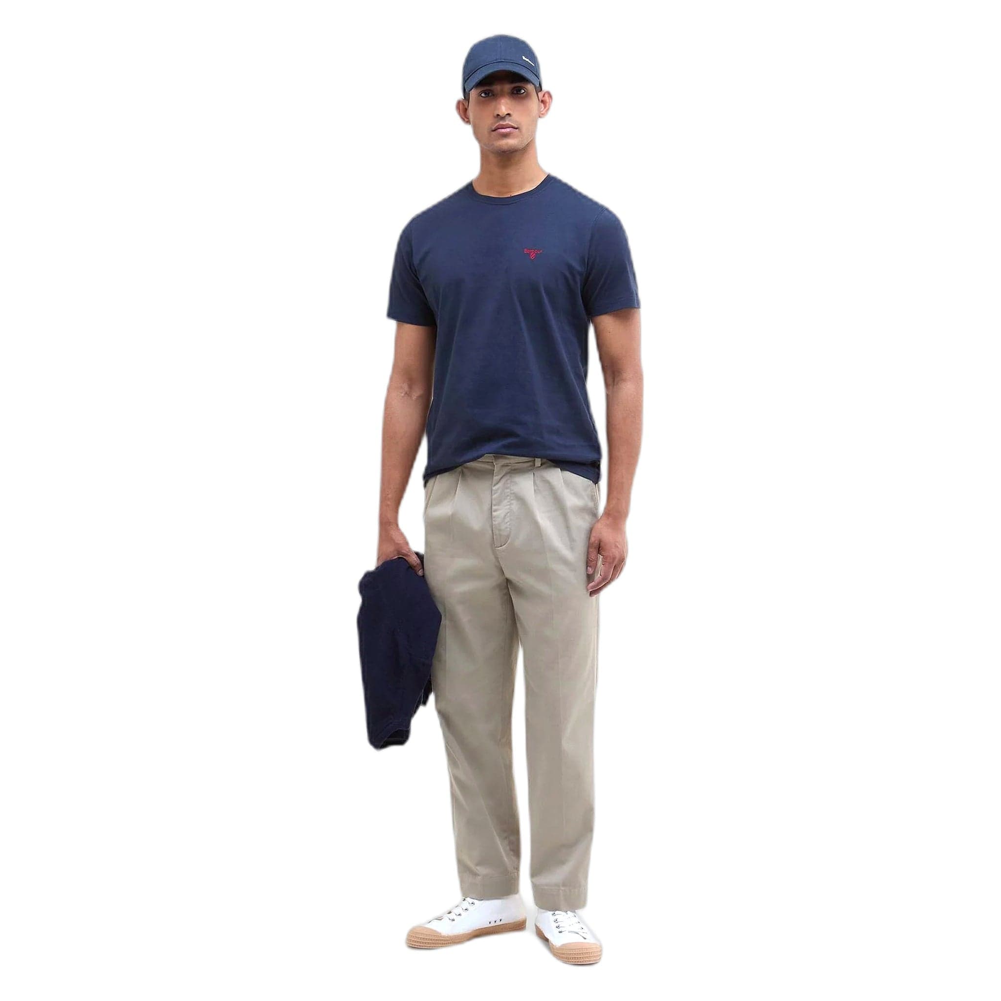 BARBOUR t-shirt barbour essential sports tee - navy - 3