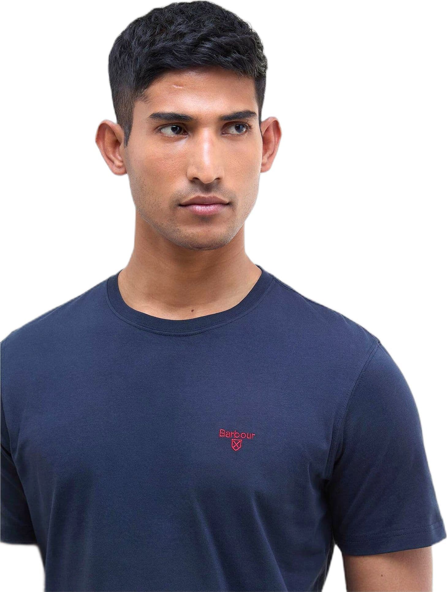 BARBOUR t-shirt barbour essential sports tee - navy - 4