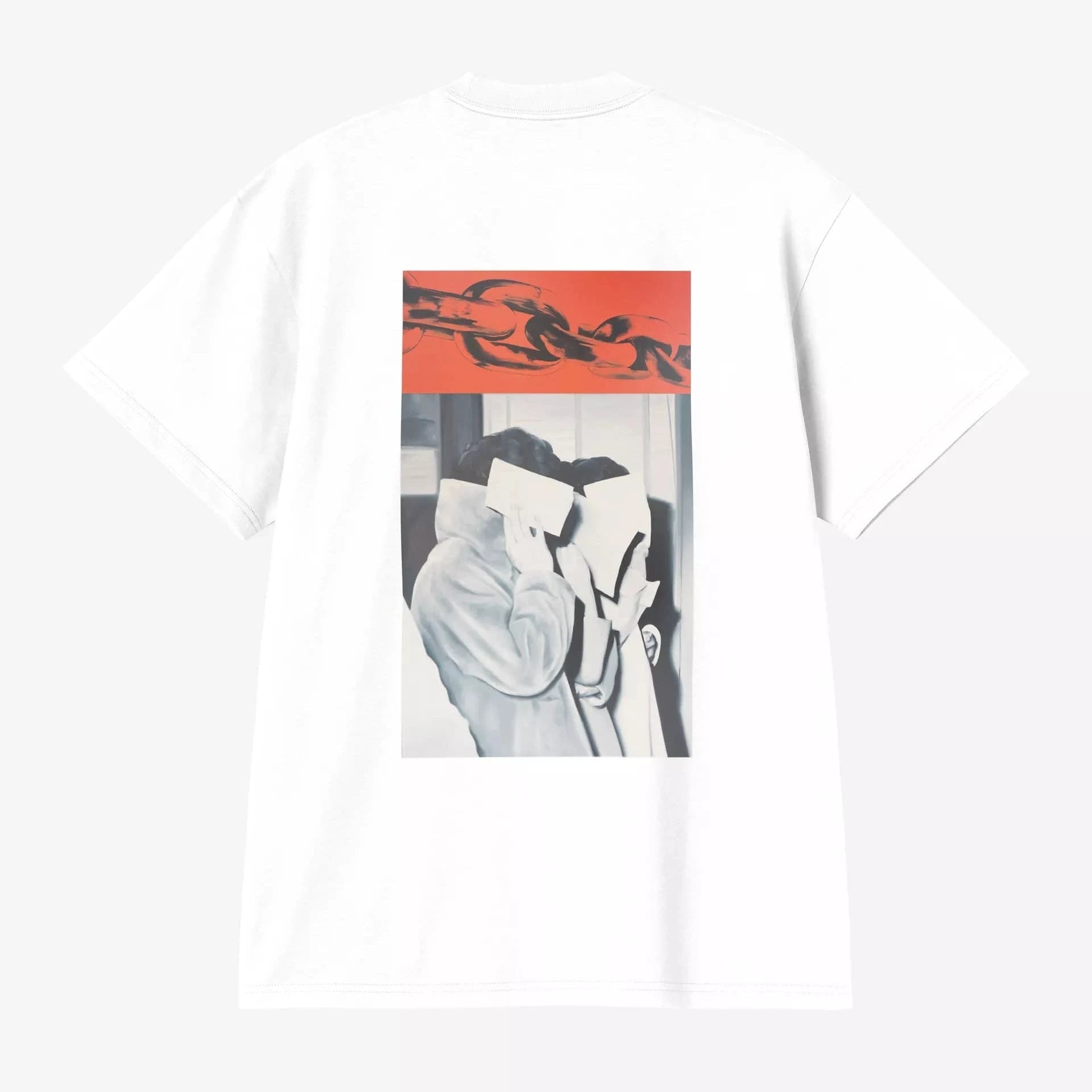 CARHARTT WIP t-shirt carhartt wip s/s sean hamilton 01 t-shirt - white - 2