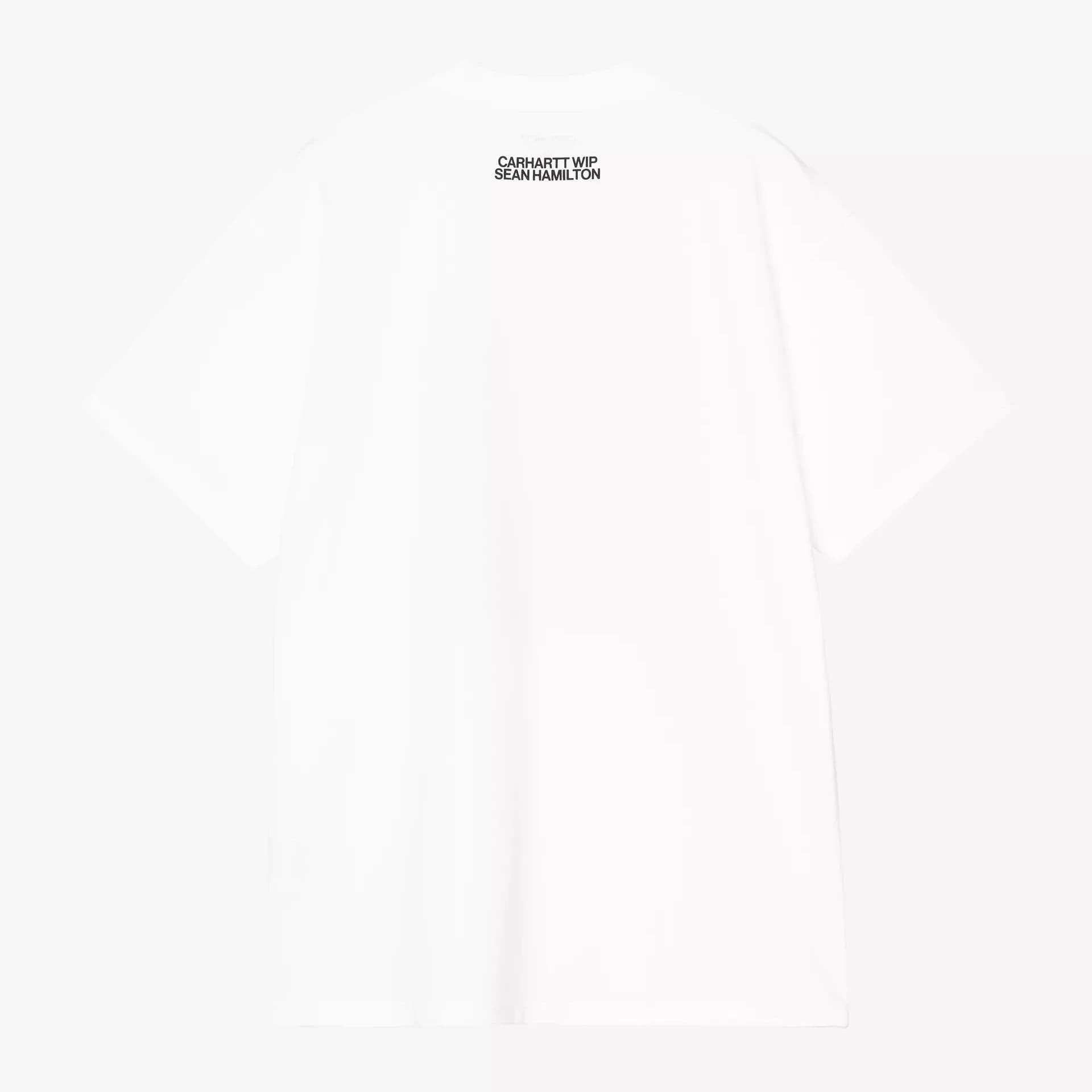 CARHARTT WIP t-shirt carhartt wip s/s sean hamilton 02 t-shirt - white - 2