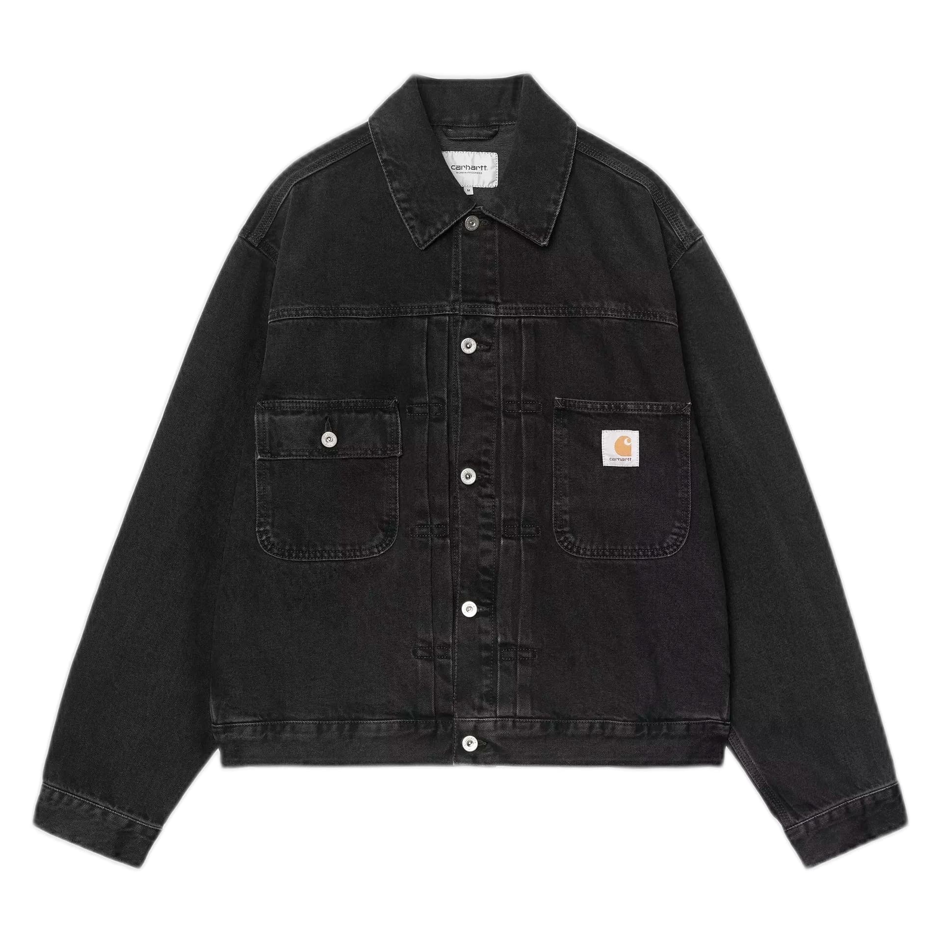 CARHARTT WIP giacca carhartt wip belmar jacket - black stone washed - 6