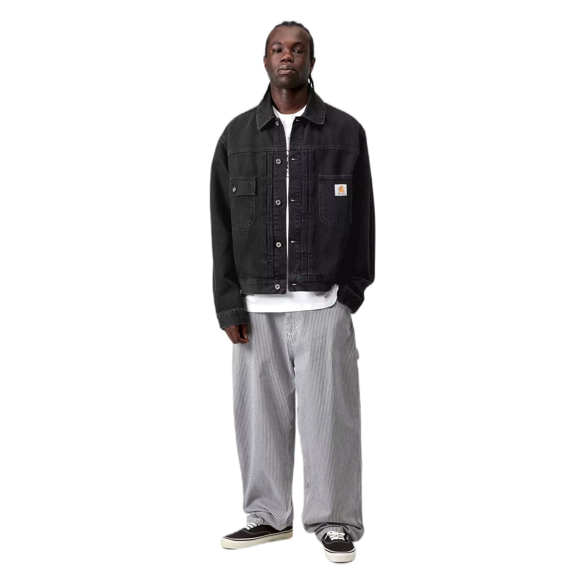 CARHARTT WIP giacca carhartt wip belmar jacket - black stone washed - 3