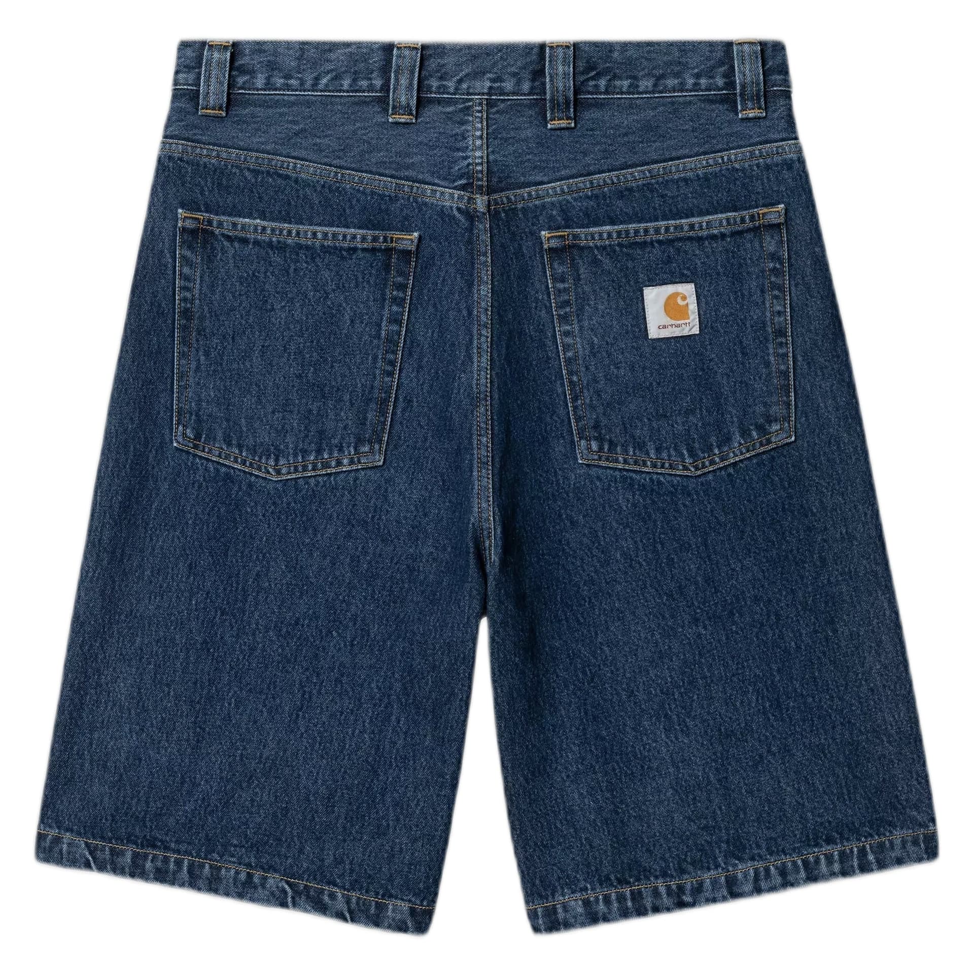 CARHARTT WIP bermuda carhartt wip brandon short - blue stone washed - 3