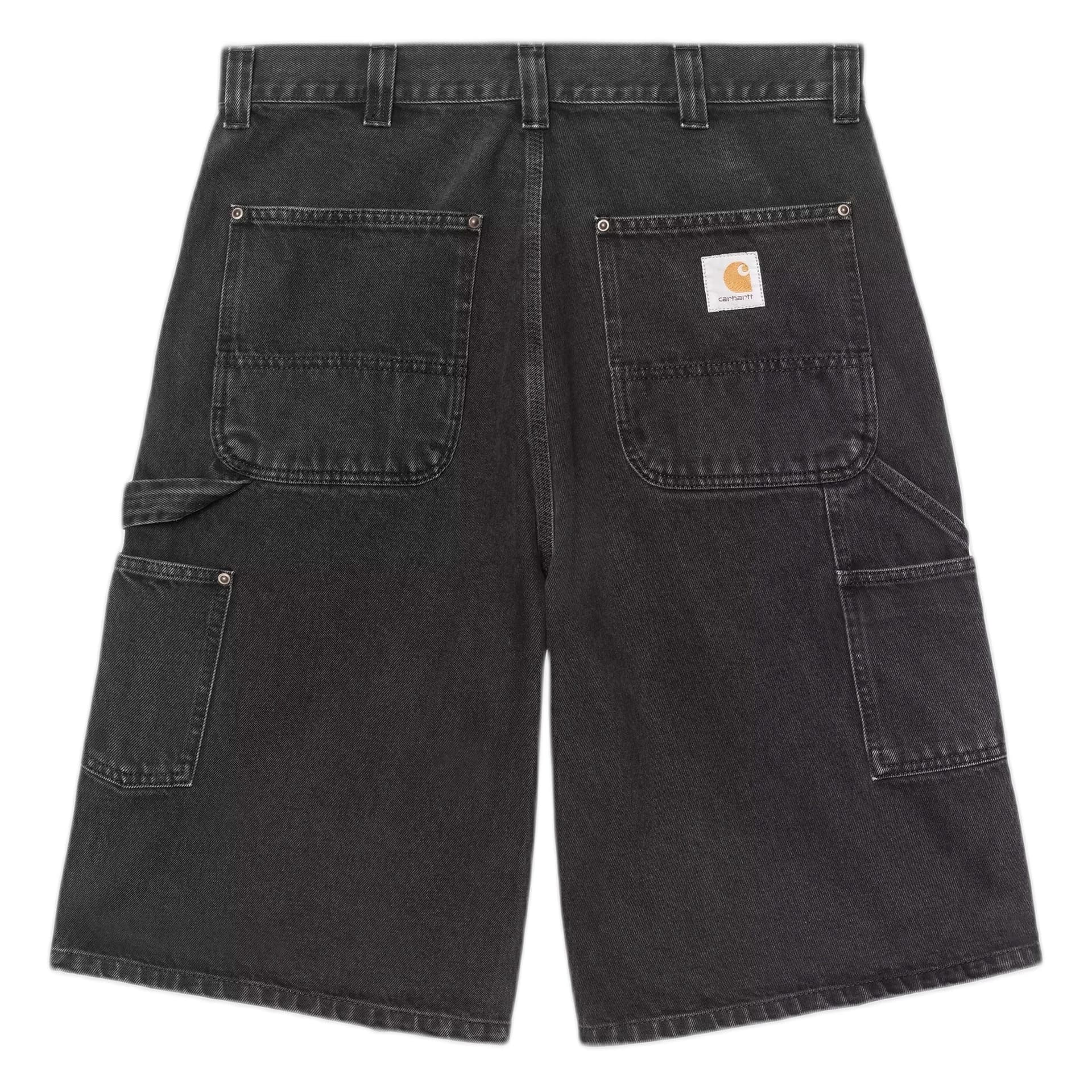 CARHARTT WIP bermuda carhartt wip og double knee short - black stone washed - 3