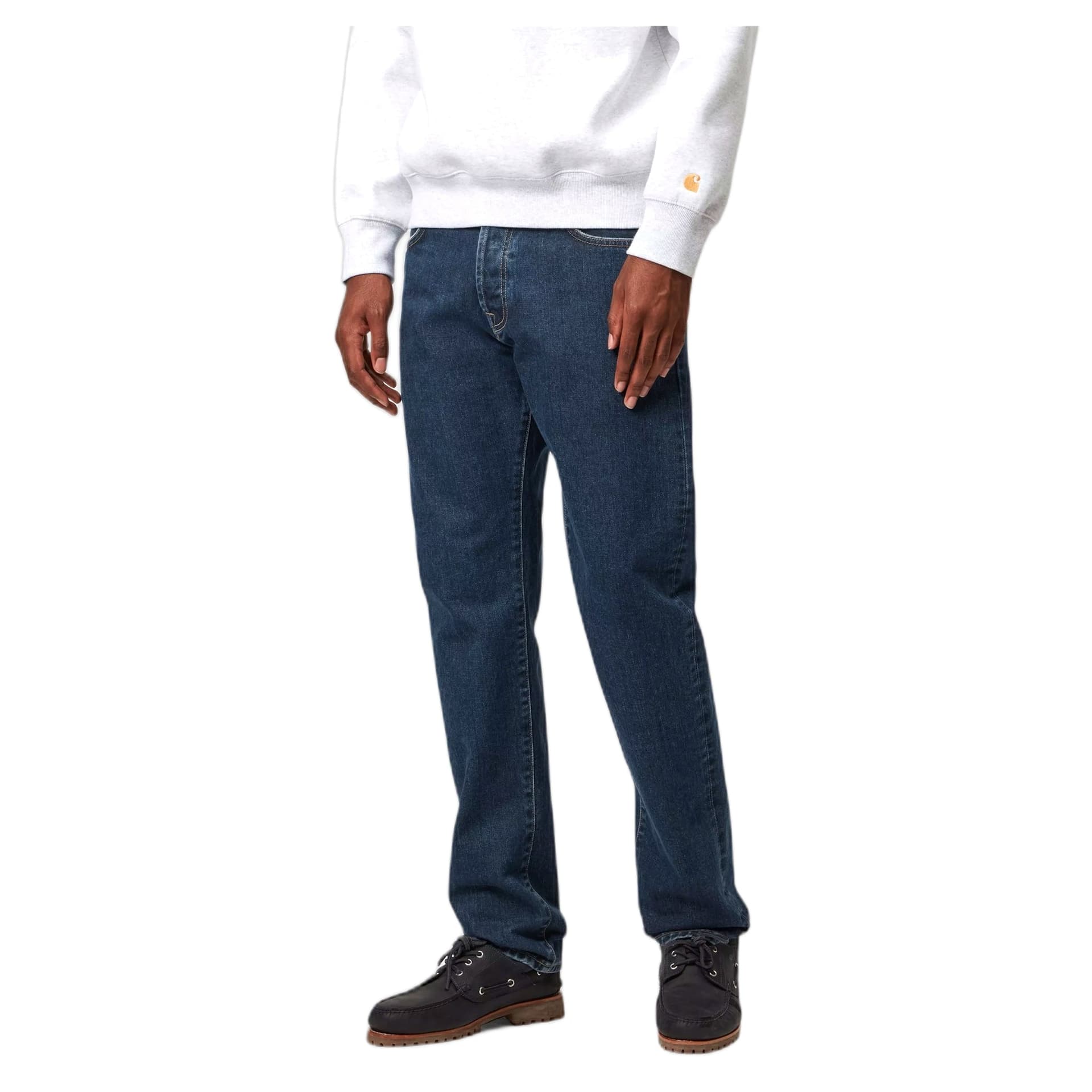 CARHARTT WIP jeans carhartt wip klondike pant - blue stone washed - 4