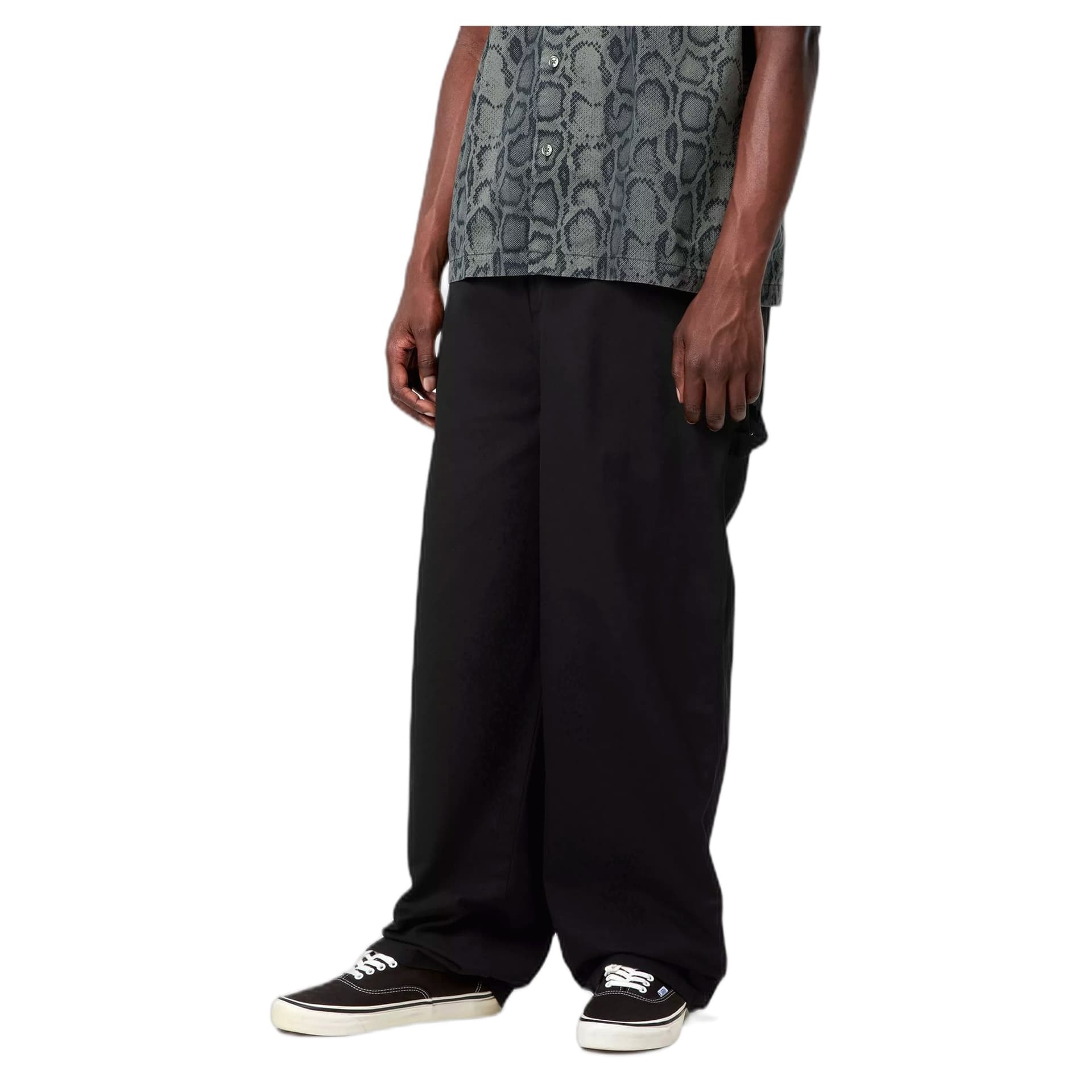 CARHARTT WIP pantaloni carhartt wip holden pant - black garment dyed - 4