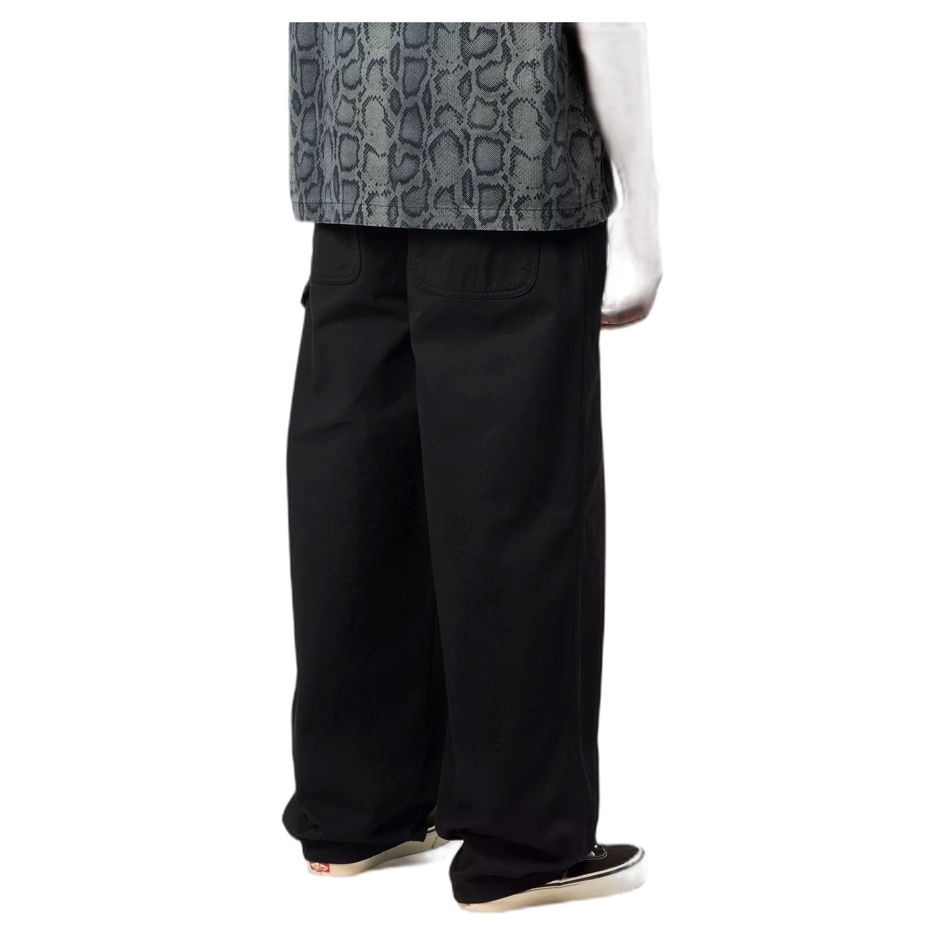 CARHARTT WIP pantaloni carhartt wip holden pant - black garment dyed - 5